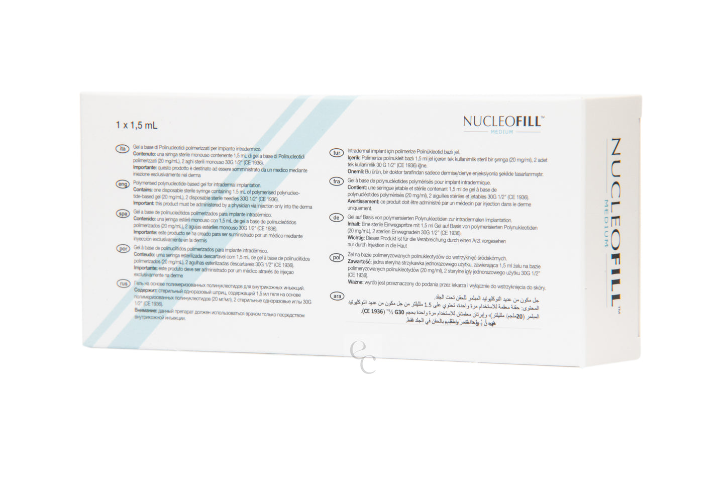 Nucleofill Medium (20) Skin Booster CE - 1 x 1,5ml