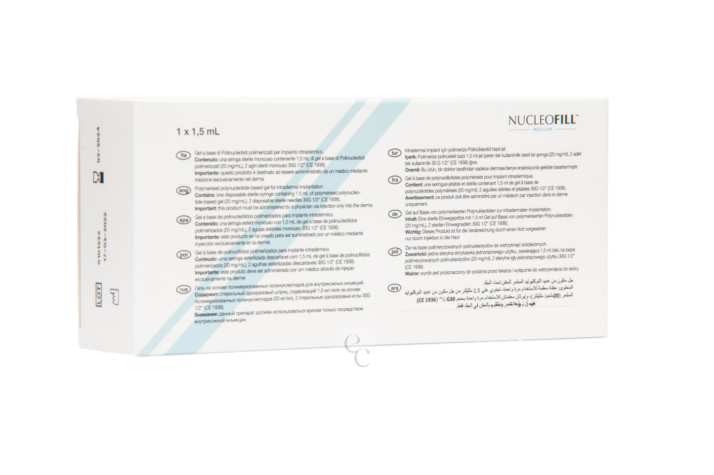 Nucleofill Medium (20) Skin Booster CE - 1 x 1,5ml