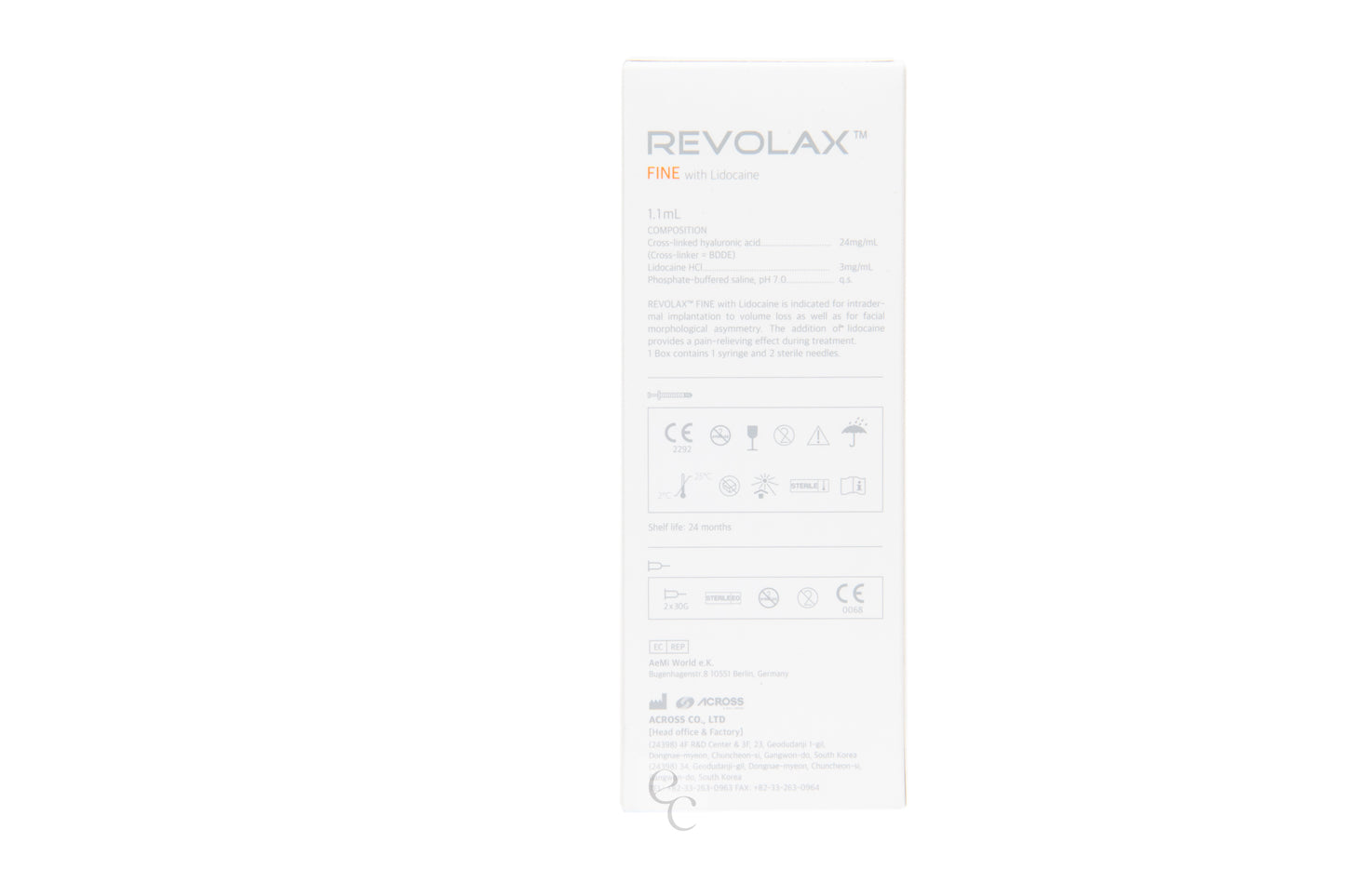 Revolax Fine 1,1ml wypełniacz
