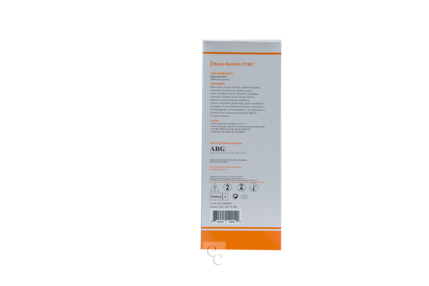 Meso-Xanthin F199 1.5ml Skin Booster