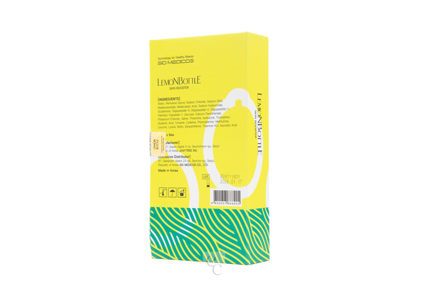 Lemon Bottle Skin Booster 6 x 3.5ml