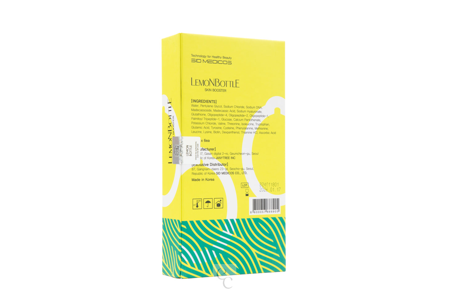 Lemon Bottle Skin Booster 6 x 3.5ml