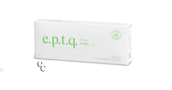 
EPTQ S100 to wypelniacz na bazie kwasu hialuronowego dostepny w Esthetic Central
