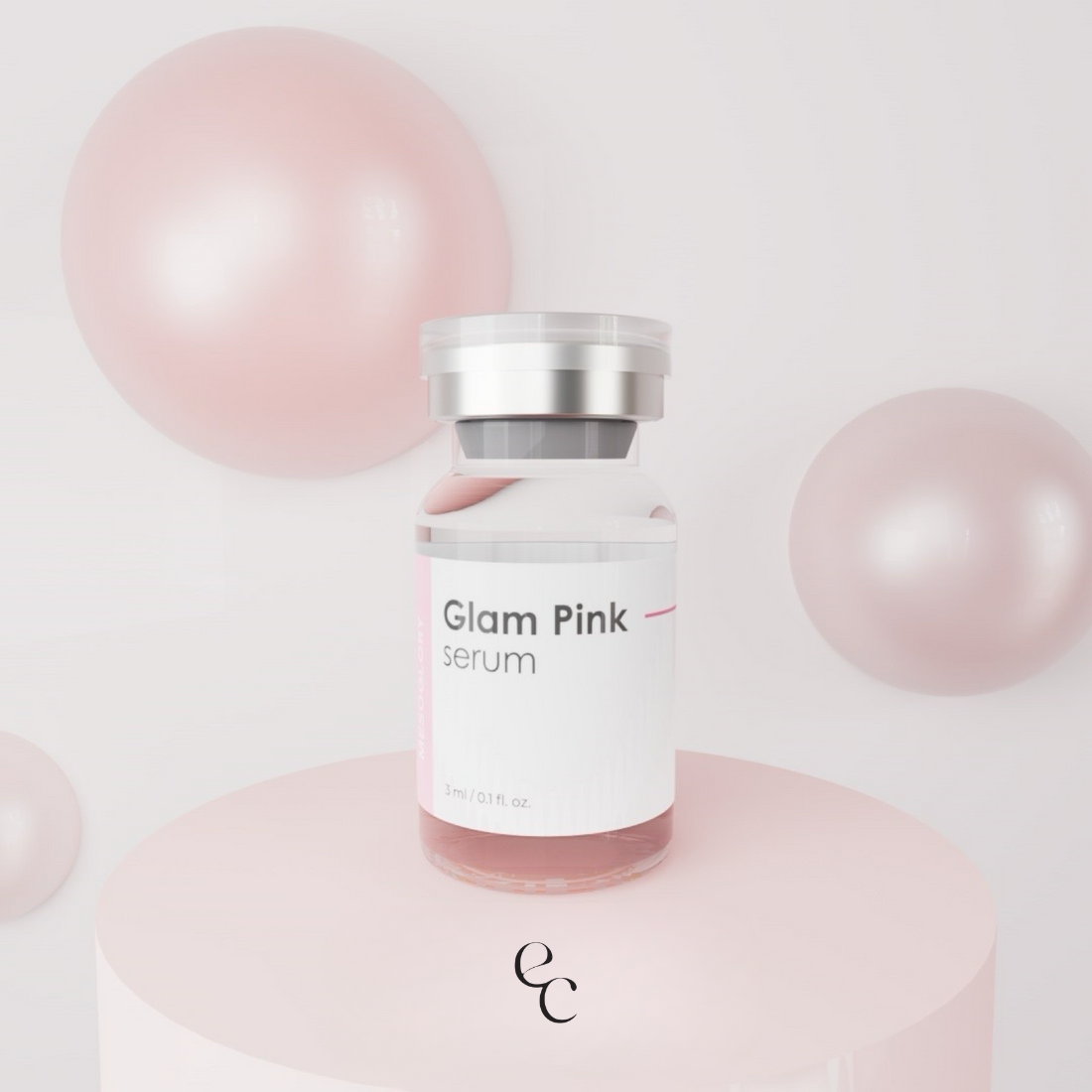 Buteleczka serum Glam Pink egzosomy