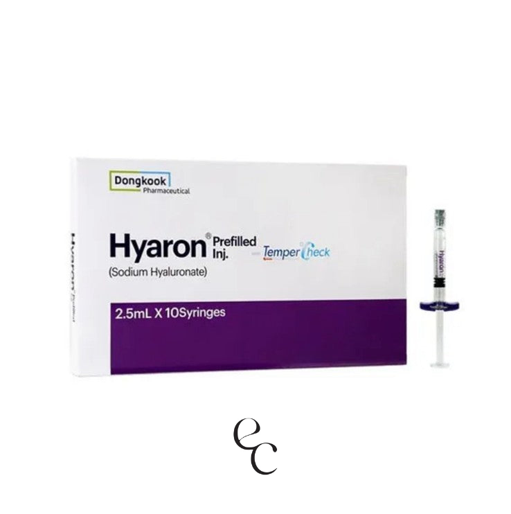 Opakownie Hyaron stymulator tkankowy dostepne w Esthetic Central
