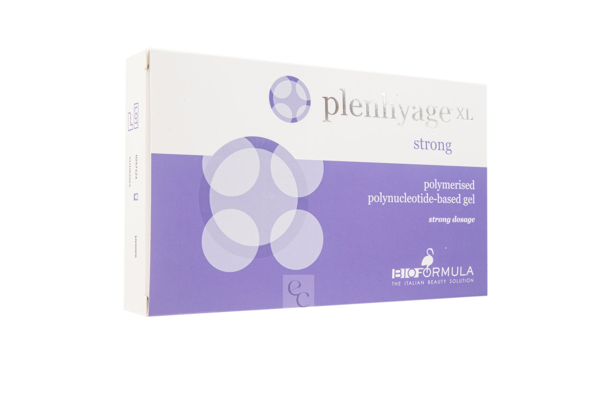 Fioletowe opakownie Plenhyage XL Strong stymulator tkankowy dostepny w Esthetic Central
