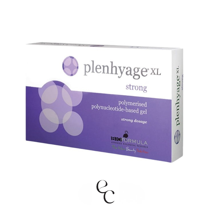 Fioletowe opakownie Plenhyage XL Strong stymulator tkankowy dostepny w Esthetic Central