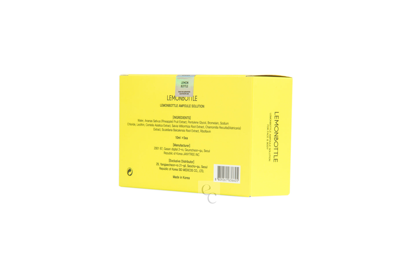5 x Lemon Bottle 10ml (opakowanie)