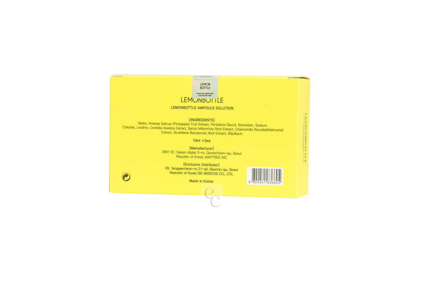 5 x Lemon Bottle 10ml (opakowanie)