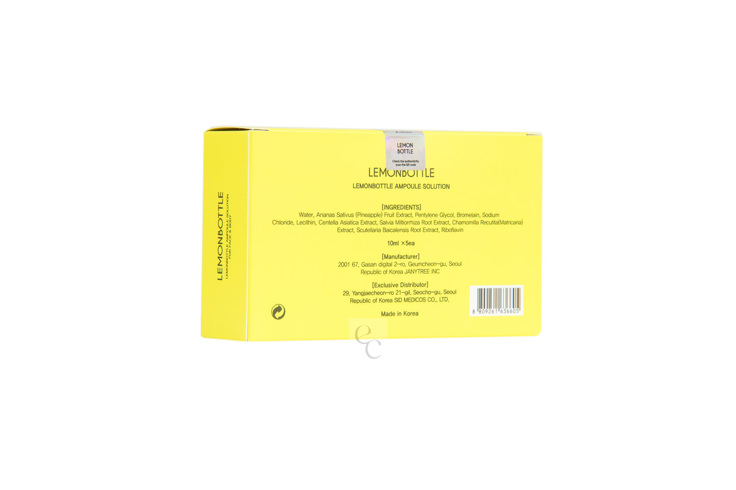 5 x Lemon Bottle 10ml (opakowanie)