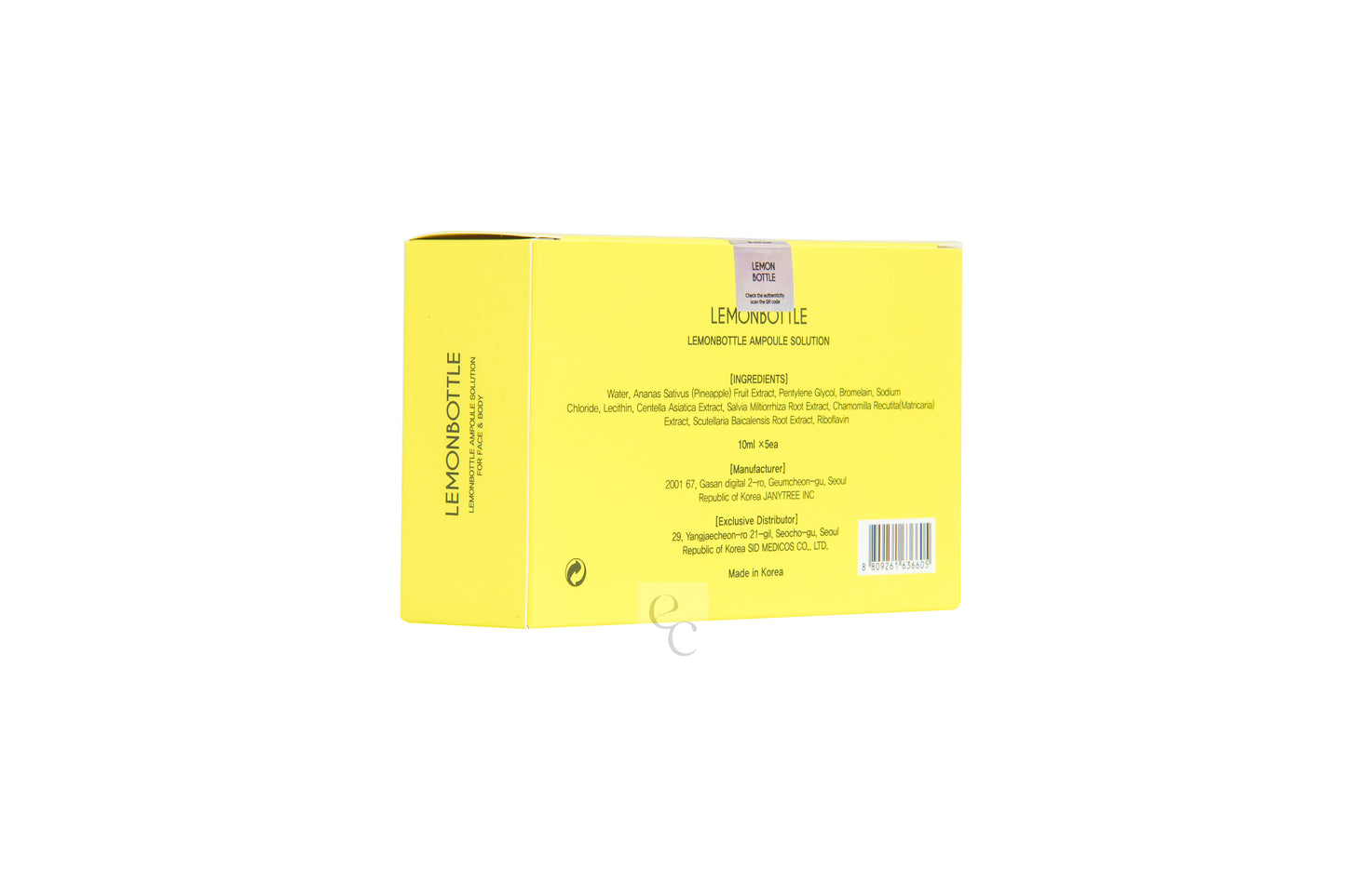 5 x Lemon Bottle 10ml (opakowanie)
